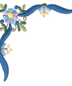 Connecting Bow, Flower & Corner Piece