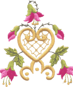 Fuschias from the Heart & Fuschia Border
