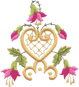 Fuschias from the Heart & Fuschia Border