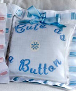 Cute as a Button Design & Pillow Project