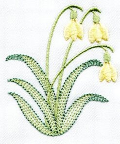 Love Bird & Snowdrop Flower Designs (January 2013 IEC Designs)