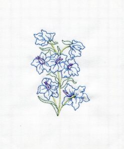 Applique Leaf & Larkspur (July 2013 IEC Designs)