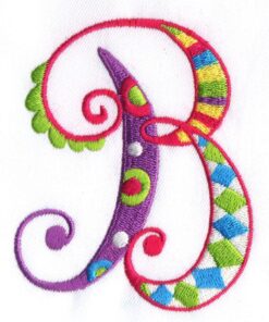 Zany Alphabet Designs - B