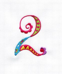 Zany Numbers & Special Characters in One-Color and Multi-Color Formats (February 2013 IEC Bonus Designs)