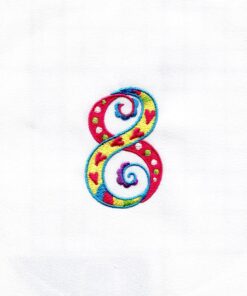 Zany Numbers & Special Characters in One-Color and Multi-Color Formats (February 2013 IEC Bonus Designs)