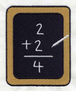 Back to School Embroidery