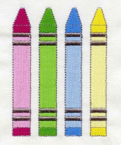 Back to School Embroidery