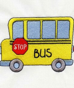 Back to School Embroidery