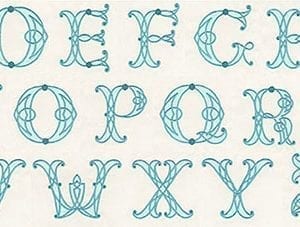 Celtic Alphabet - Applique