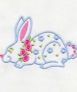 Bunny and Floral Medallion