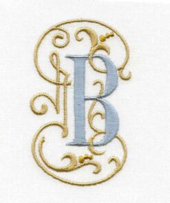 Victorian Scroll Alphabet