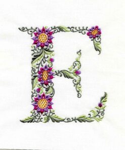 Woodland Floral Alphabet