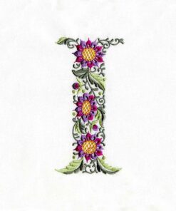 Woodland Floral Alphabet