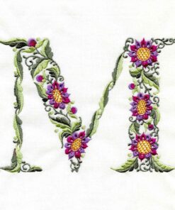 Woodland Floral Alphabet
