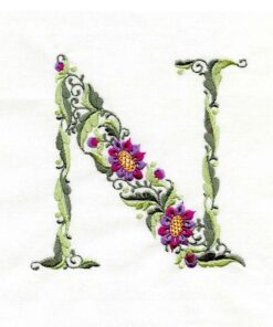 Woodland Floral Alphabet