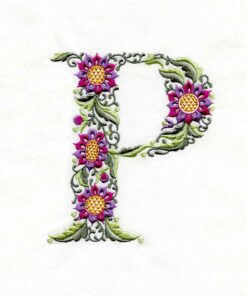 Woodland Floral Alphabet