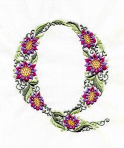 Woodland Floral Alphabet