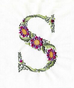 Woodland Floral Alphabet