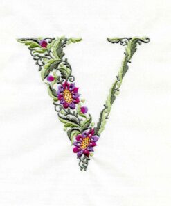 Woodland Floral Alphabet