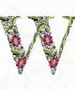 Woodland Floral Alphabet
