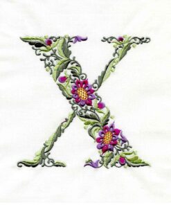 Woodland Floral Alphabet