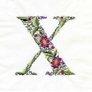 Woodland Floral Alphabet