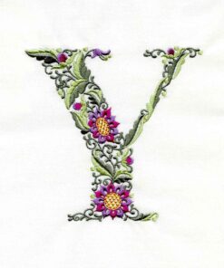 Woodland Floral Alphabet