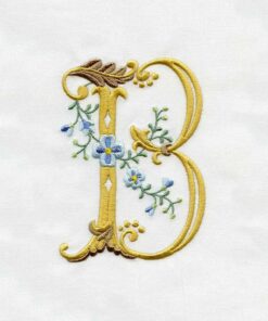 Fancy Floral Alphabet