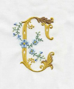 Fancy Floral Alphabet