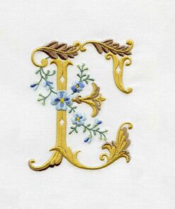 Fancy Floral Alphabet