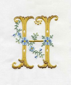 Fancy Floral Alphabet