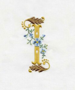 Fancy Floral Alphabet