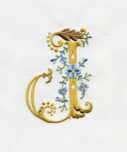 Fancy Floral Alphabet
