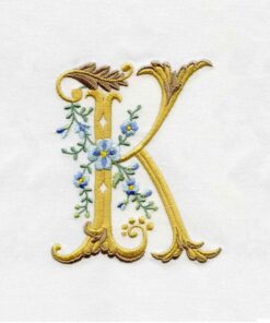 Fancy Floral Alphabet