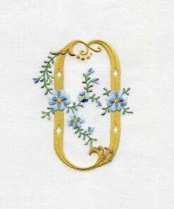 Fancy Floral Alphabet
