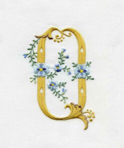 Fancy Floral Alphabet