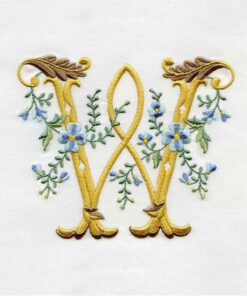 Fancy Floral Alphabet