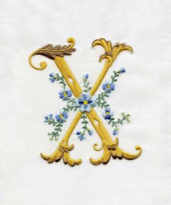 Fancy Floral Alphabet