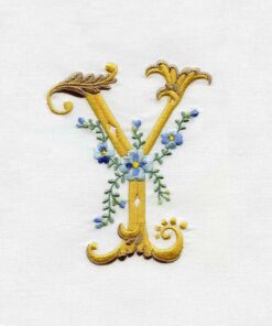 Fancy Floral Alphabet