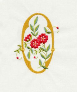 Floral Scroll Alphabet