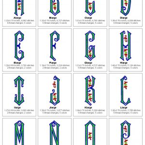 Detailed Alphabet