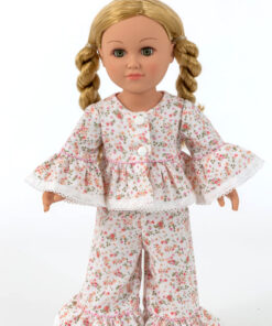 Alternative view of Taylor Ruffled PJs