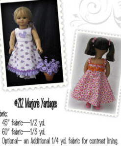 Marjorie Doll Dress - Digital Pattern