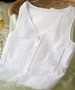 Sleeveless Eyelet Top - Digital Pattern