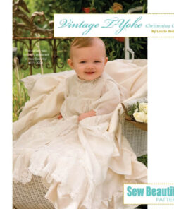 Vintage T-Yoke Christening Gown - Digital Pattern