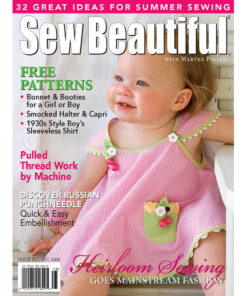 Sew Beautiful July/August 2006: Digital Issue #107