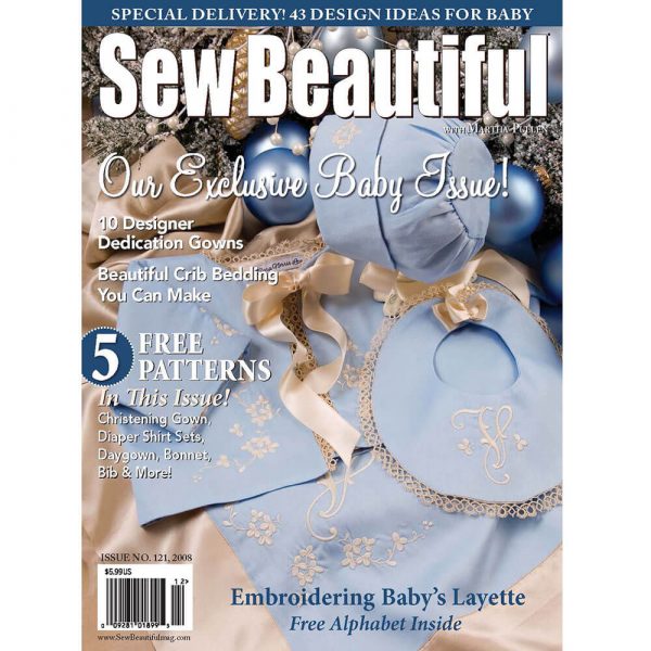 Sew Beautiful November/December 2008: Digital Issue #121