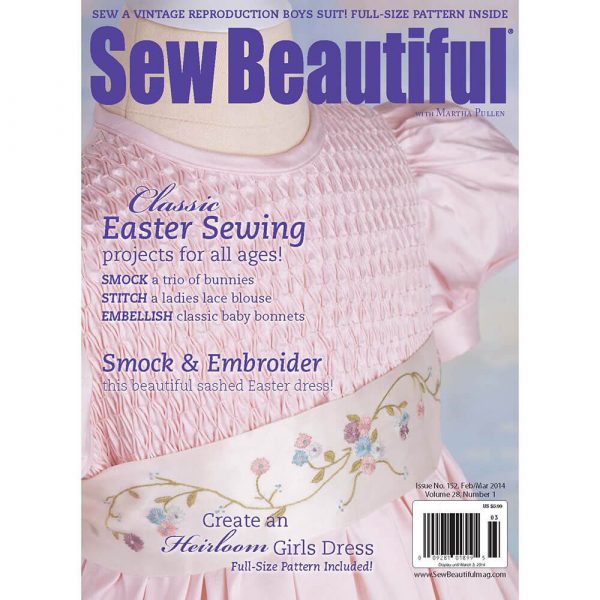 Sew Beautiful February/March 2014: Digital Issue #152