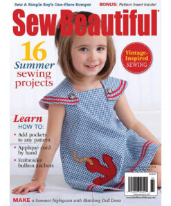 Sew Beautiful June/July 2014: Digital Issue #154