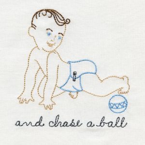 Baby's Busy Day Collection and Quilt Project